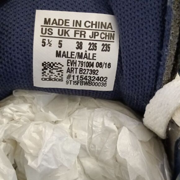 Adidas Classic Unisex Shell Toe Leather Sneakers Women's 7.5 Men's 6.5 - Picture 12 of 12